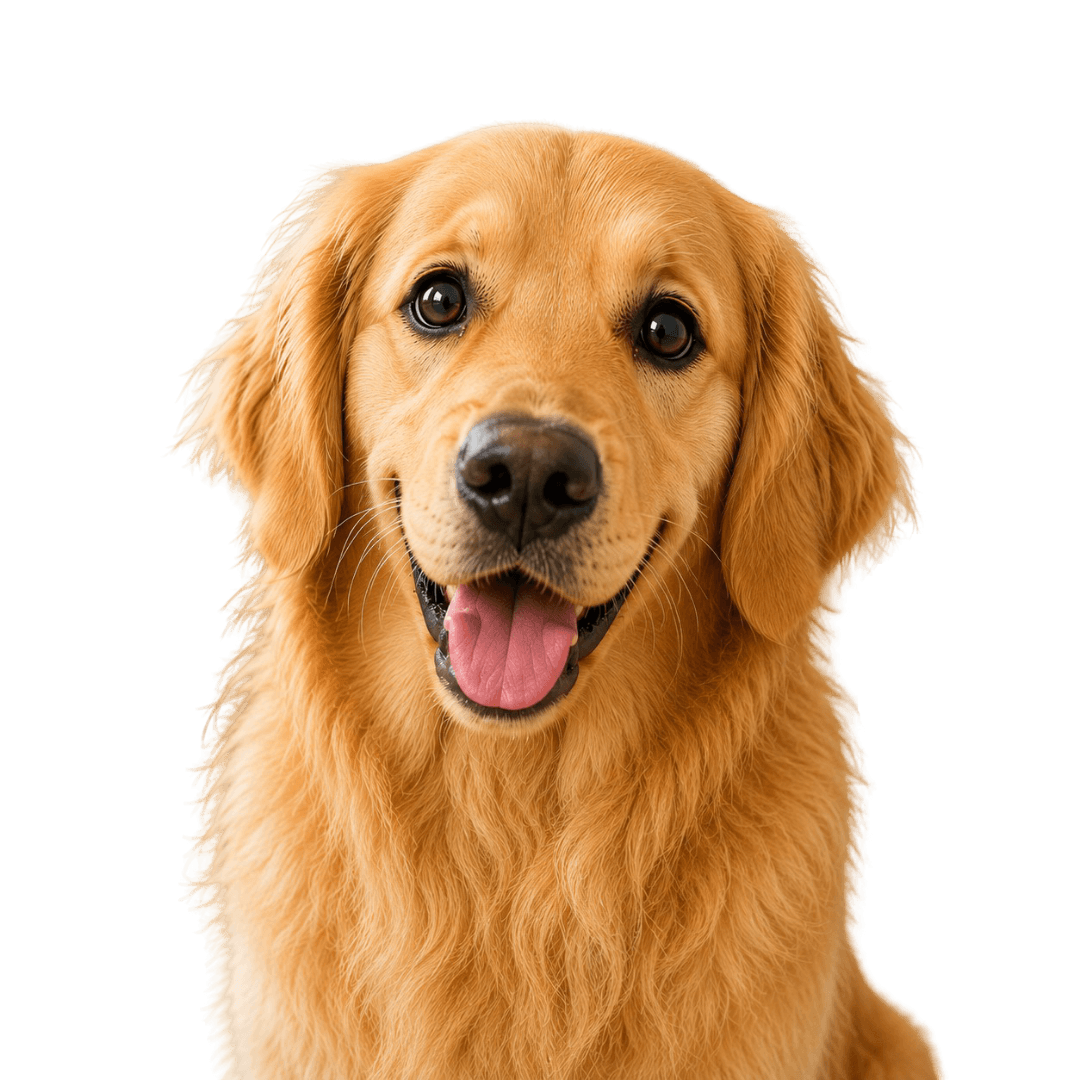 Happy pet ready for fitness